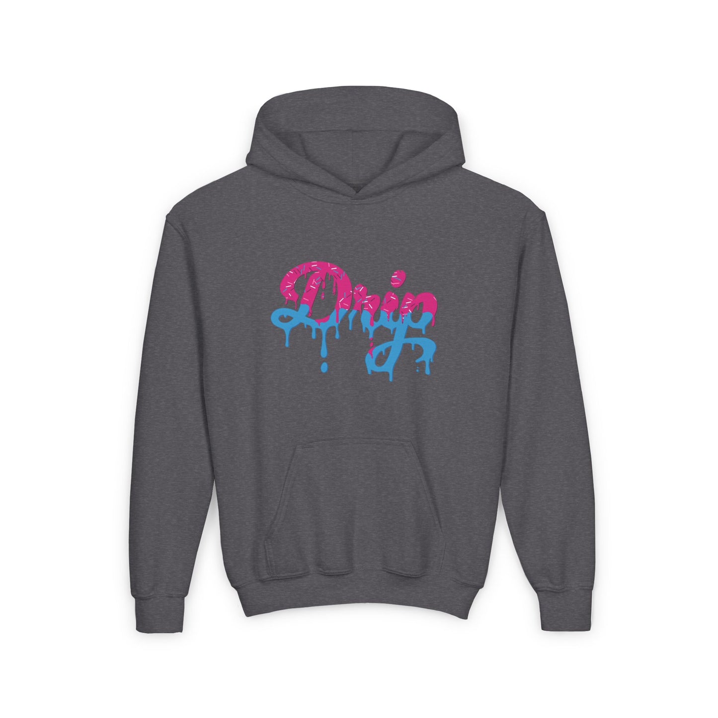 Home Plate Waffle Cone Drip Youth Hoodie