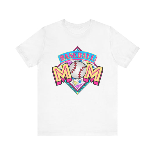 Baseball Mom Unisex Tee - Loud and Proud Design