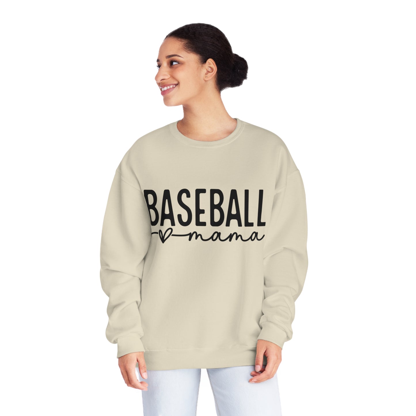 Baseball Mama Crewneck Sweatshirt