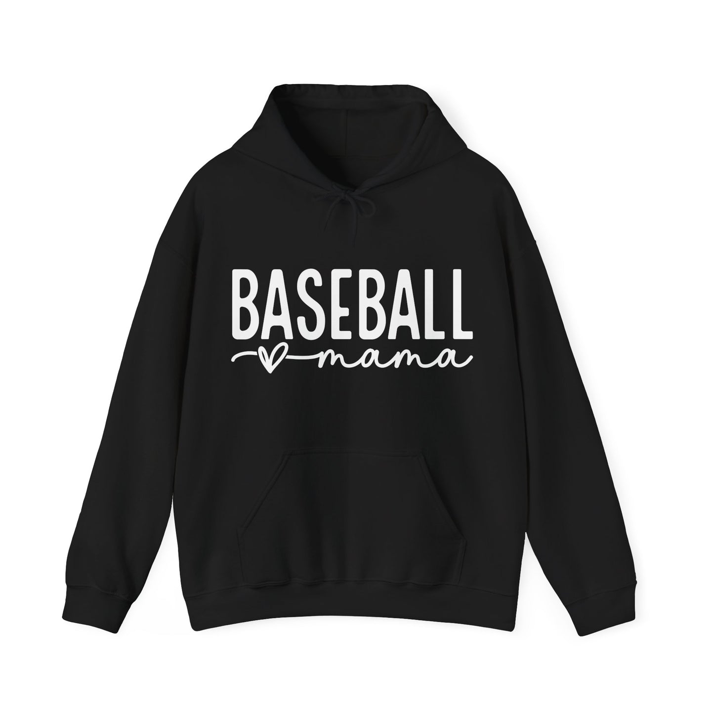 Baseball Mama Unisex Heavy Blend™ Hooded Sweatshirt | Perfect for Sports Moms