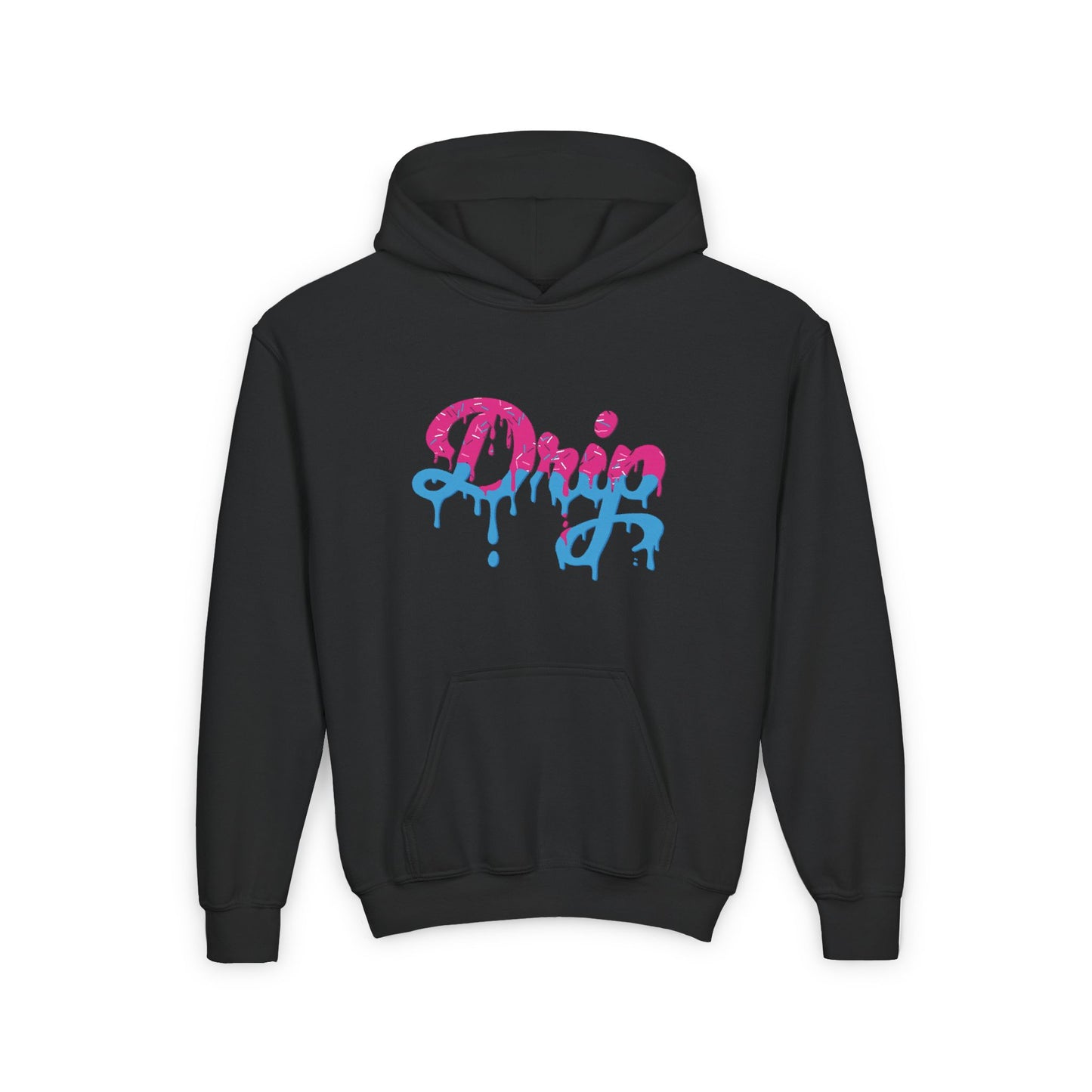 Home Plate Waffle Cone Drip Youth Hoodie