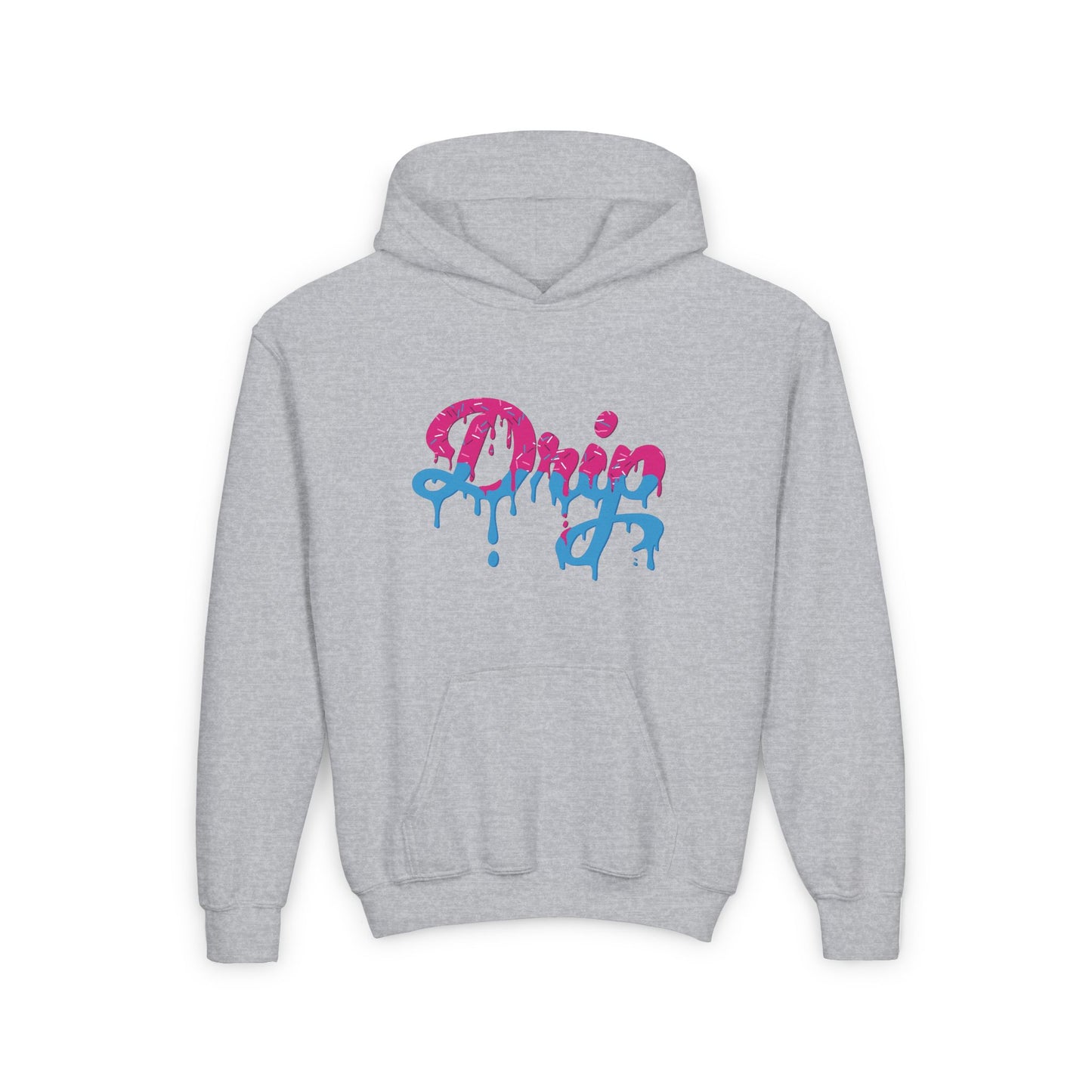 Home Plate Waffle Cone Drip Youth Hoodie