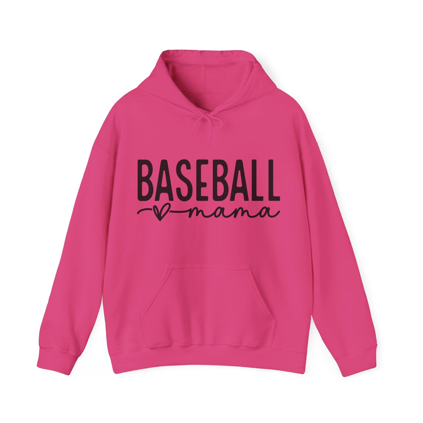 Baseball Mama Unisex Heavy Blend™ Hooded Sweatshirt | Perfect for Sports Moms