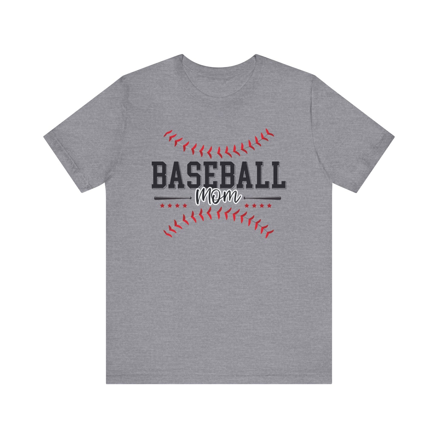 Baseball Mom Unisex Tee, Sports Fan Shirt, Team Mom T-Shirt, Mother's Day Gift, Game Day Apparel, Baseball Mom Shirt