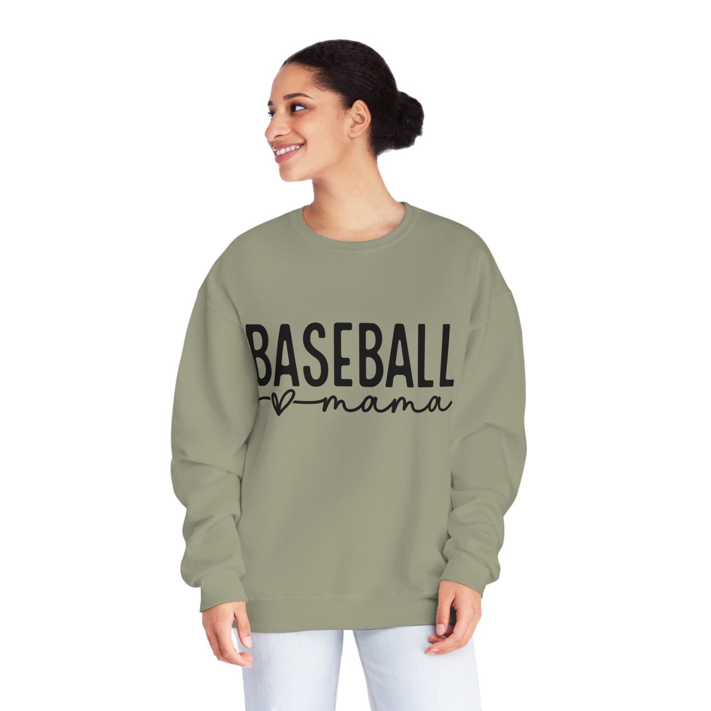 Baseball Mama Crewneck Sweatshirt