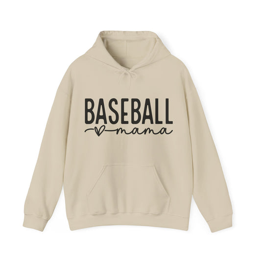 Baseball Mama Unisex Heavy Blend™ Hooded Sweatshirt | Perfect for Sports Moms