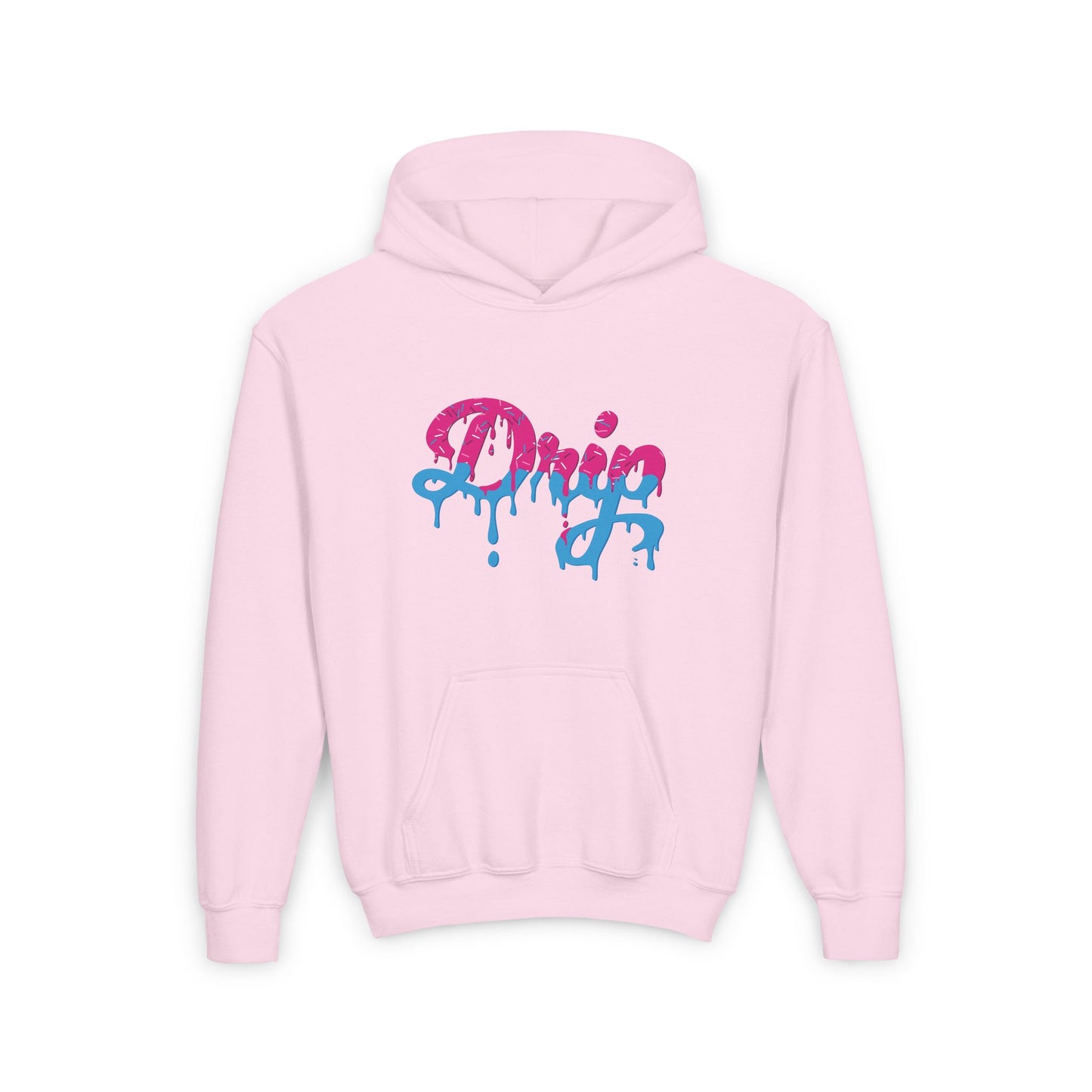 Home Plate Waffle Cone Drip Youth Hoodie