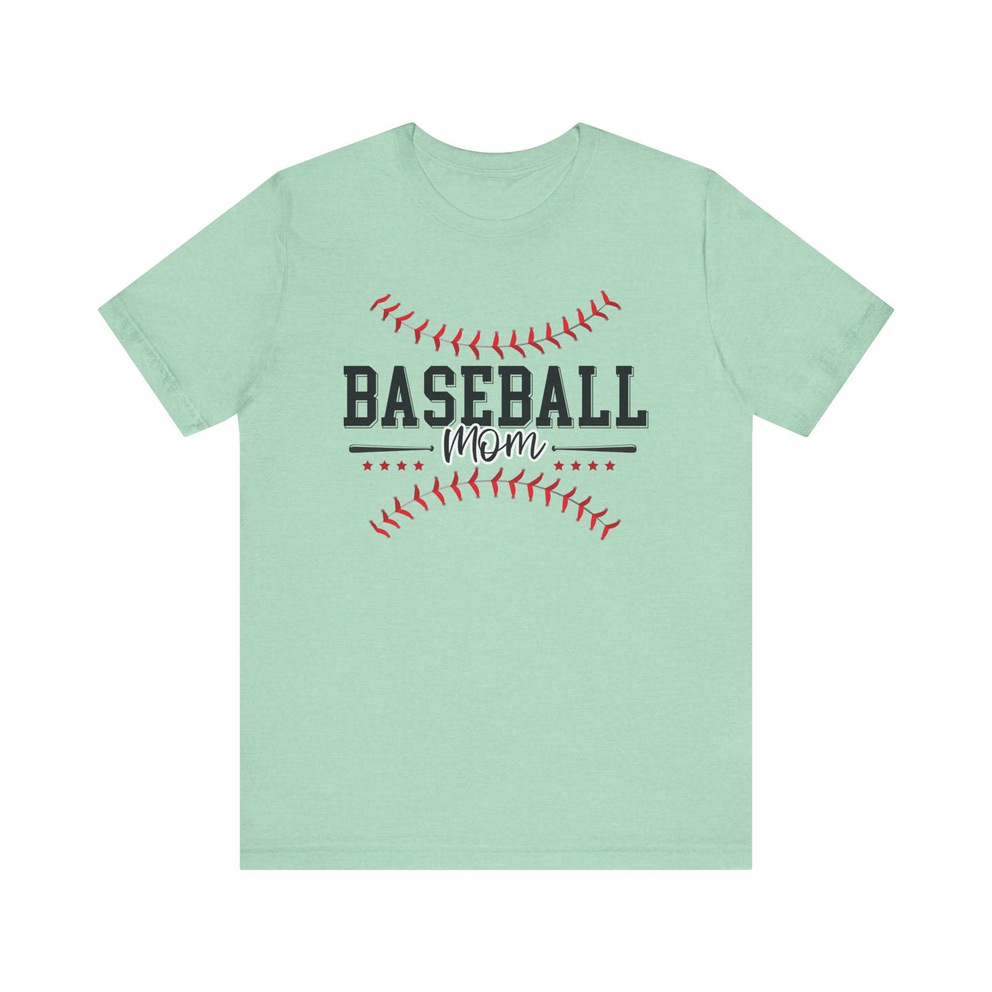 Baseball Mom Unisex Tee, Sports Fan Shirt, Team Mom T-Shirt, Mother's Day Gift, Game Day Apparel, Baseball Mom Shirt