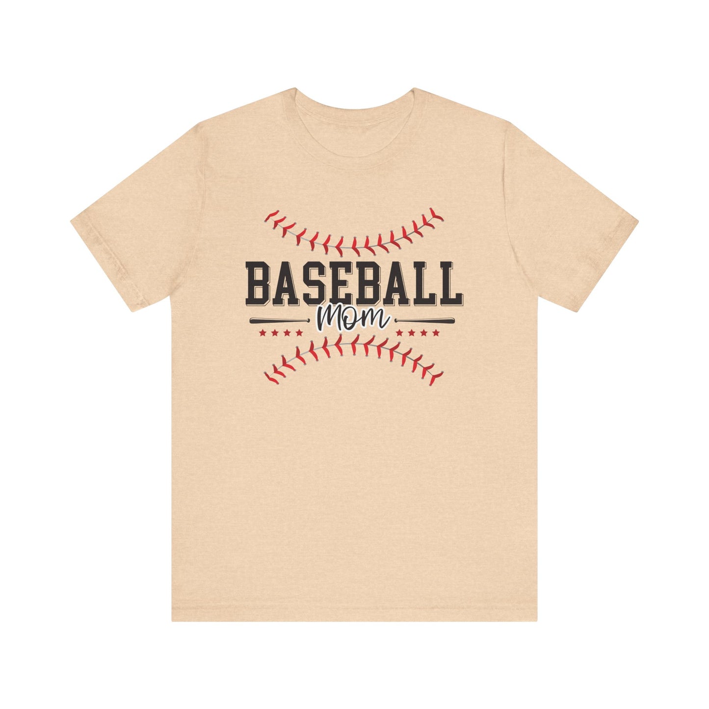 Baseball Mom Unisex Tee, Sports Fan Shirt, Team Mom T-Shirt, Mother's Day Gift, Game Day Apparel, Baseball Mom Shirt